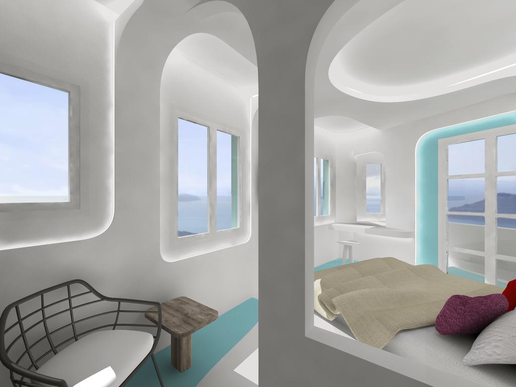 ホテル Andronikos Santorini イメロヴィグリ エクステリア 写真